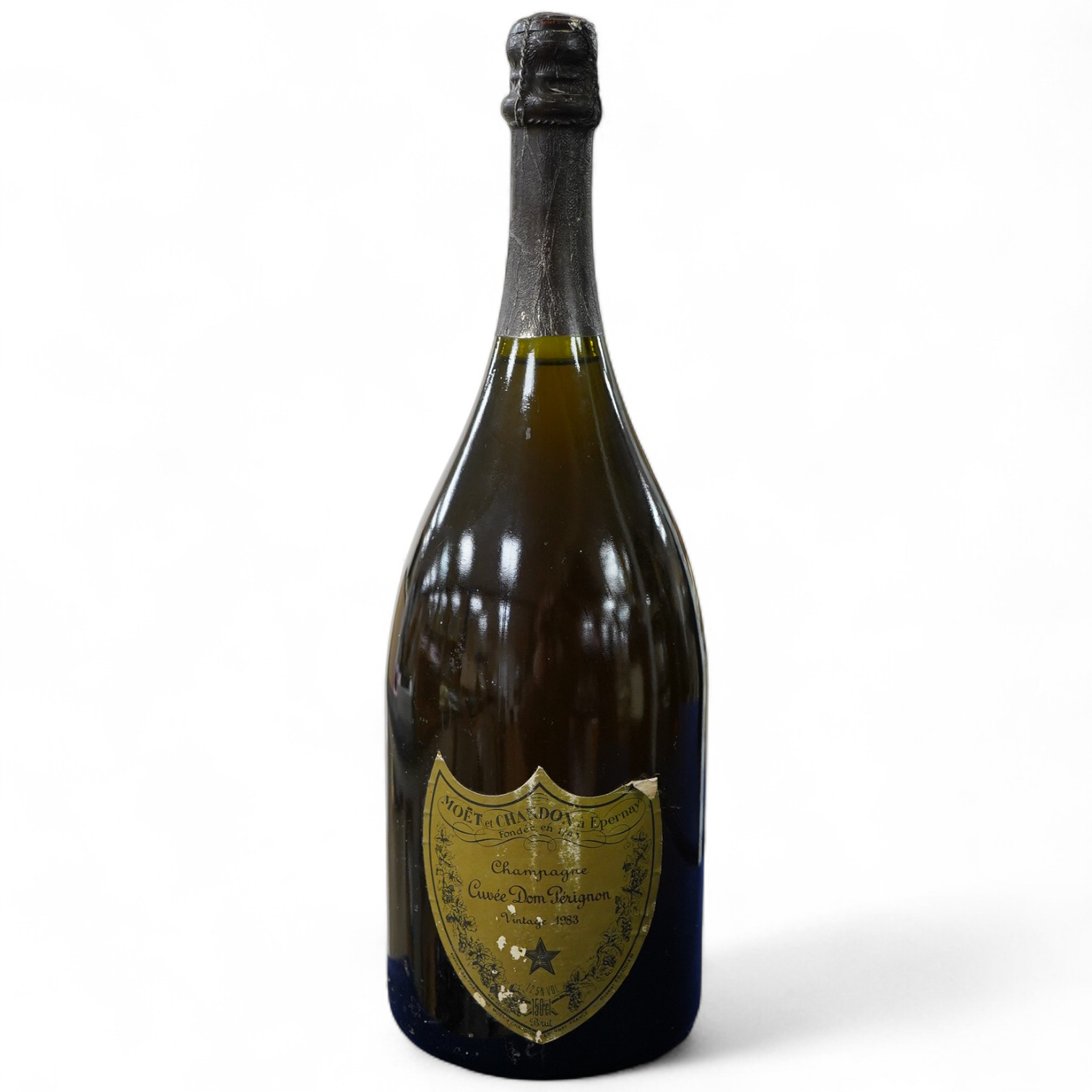A magnum bottle of Dom Perignon 1983
